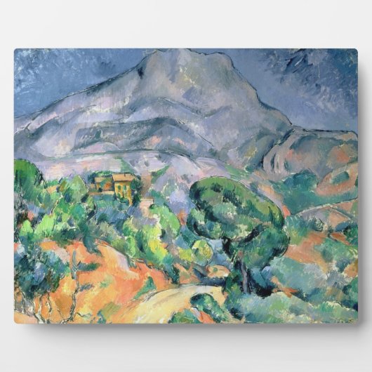 Paul Cezanne | Mont Sainte-Victoire, 1900 Fotoplatte (Vorderseite)
