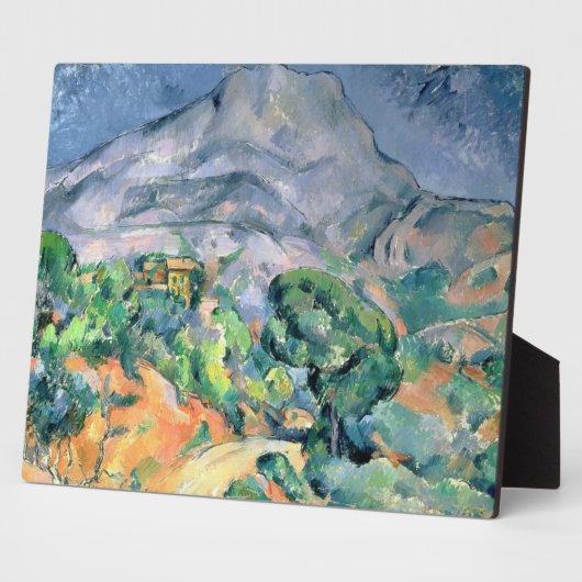 Paul Cezanne | Mont Sainte-Victoire, 1900 Fotoplatte (Seite)