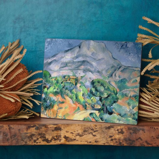 Paul Cezanne | Mont Sainte-Victoire, 1900 Fotoplatte (Seite)