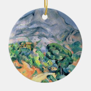 Paul Cezanne   Mont Sainte-Victoire, 1900 Keramikornament