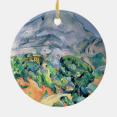 Paul Cezanne | Mont Sainte-Victoire, 1900 Keramikornament (Hinten)