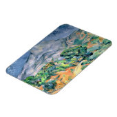 Paul Cezanne | Mont Sainte-Victoire, 1900 Magnet (Linke Seite)