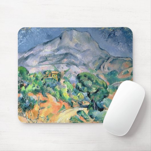 Paul Cezanne | Mont Sainte-Victoire, 1900 Mousepad (Mit Mouse)