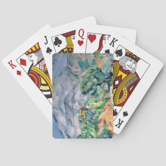 Paul Cezanne | Mont Sainte-Victoire, 1900 Spielkarten (Rückseite)