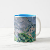 Paul Cezanne | Mont Sainte-Victoire, 1900 Zweifarbige Tasse (VorderseiteRechts)