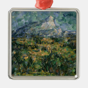 Paul Cezanne   Mont Sainte-Victoire, 1904-05 Silbernes Ornament