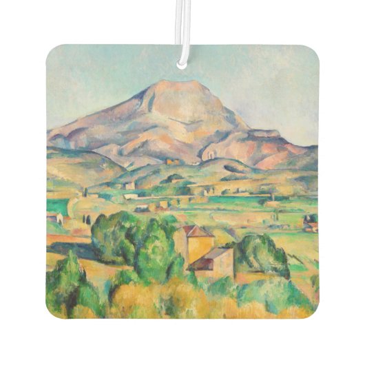 Paul Cezanne - Mont Sainte-Victoire Autolufterfrischer (Rückseite)