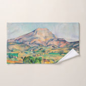 Paul Cezanne - Mont Sainte-Victoire Badhandtuch Set (Handtuch)