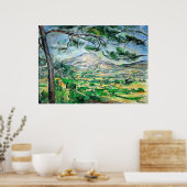 Paul Cézanne, Mont Sainte-Victoire, Courtald Poster (Küche)