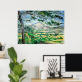 Paul Cézanne, Mont Sainte-Victoire, Courtald Poster (Heimbüro)