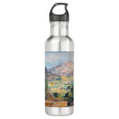 Paul Cezanne - Mont Sainte-Victoire Edelstahlflasche (Vorderseite)