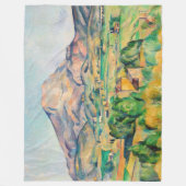 Paul Cezanne - Mont Sainte-Victoire Fleecedecke (Vorderseite)