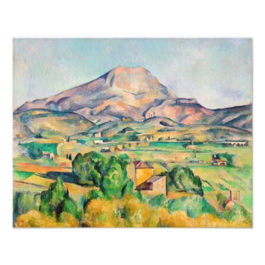 Paul Cezanne - Mont Sainte-Victoire Fotodruck (Vorne)