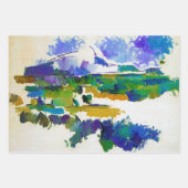 Paul Cezanne, Mont Sainte-Victoire Geschenkpapier Set (Vorderseite 2)