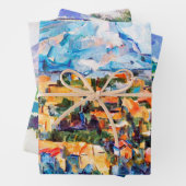 Paul Cezanne, Mont Sainte-Victoire Geschenkpapier Set (Beispiel)