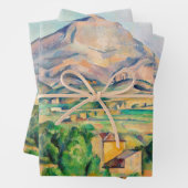 Paul Cezanne - Mont Sainte-Victoire Geschenkpapier Set (Beispiel)