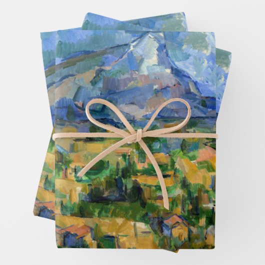 Paul Cezanne - Mont Sainte-Victoire Geschenkpapier Set (Beispiel)