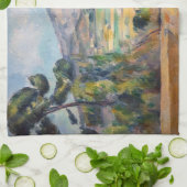 Paul Cezanne - Mont Sainte-Victoire Geschirrtuch (Gefaltet)