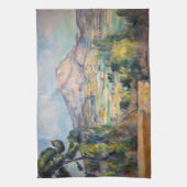 Paul Cezanne - Mont Sainte-Victoire Geschirrtuch (Vertikal)