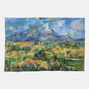 Paul Cezanne - Mont Sainte-Victoire Geschirrtuch