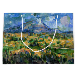 Paul Cezanne - Mont Sainte-Victoire Große Geschenktüte