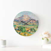 Paul Cezanne - Mont Sainte-Victoire Große Wanduhr (Zuhause)