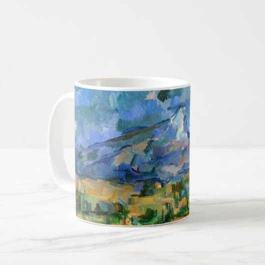 Paul Cezanne - Mont Sainte-Victoire Kaffeetasse (Vorderseite Links)