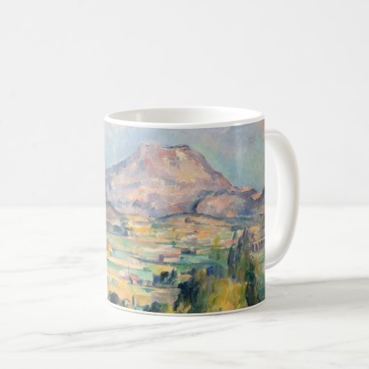 Paul Cezanne - Mont Sainte-Victoire Kaffeetasse (VorderseiteRechts)