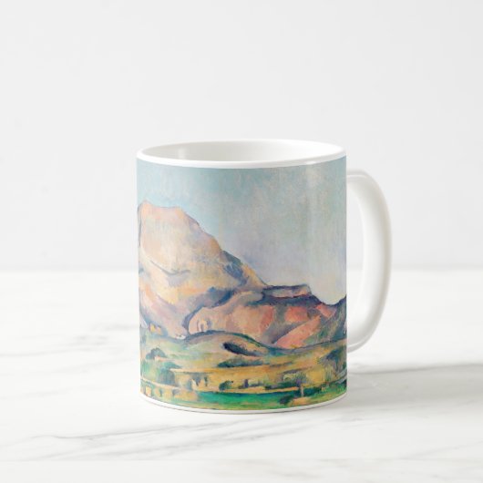 Paul Cezanne - Mont Sainte-Victoire Kaffeetasse (VorderseiteRechts)