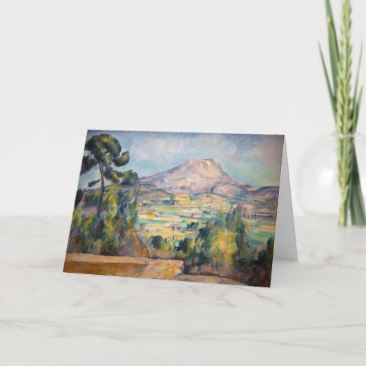 Paul Cezanne - Mont Sainte-Victoire Karte (Vorderseite)