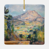 Paul Cezanne - Mont Sainte-Victoire Keramikornament (Rückseite)