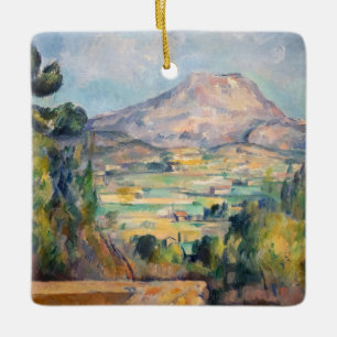 Paul Cezanne - Mont Sainte-Victoire Keramikornament