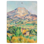 Paul Cezanne - Mont Sainte-Victoire Klemmbrett (Rückseite)