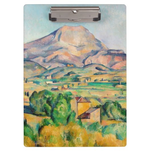Paul Cezanne - Mont Sainte-Victoire Klemmbrett (Vorderseite)
