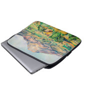 Paul Cezanne - Mont Sainte-Victoire Laptopschutzhülle (Vorne Knopf)