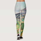 Paul Cezanne - Mont Sainte-Victoire Leggings (Rückseite)