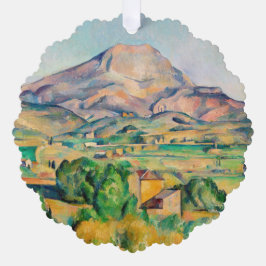 Paul Cezanne - Mont Sainte-Victoire Ornament Karte