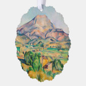Paul Cezanne - Mont Sainte-Victoire Ornament Karte (Links)