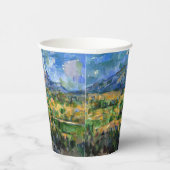 Paul Cezanne - Mont Sainte-Victoire Pappbecher (Rechts)