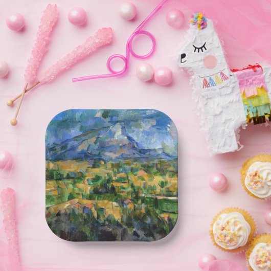 Paul Cezanne - Mont Sainte-Victoire Pappteller (Party)