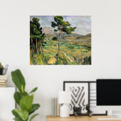 Paul Cezanne Mont Sainte-Victoire Poster (Heimbüro)