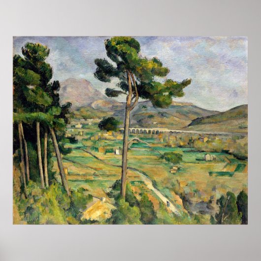 Paul Cezanne Mont Sainte-Victoire Poster (Vorne)