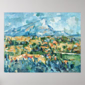 Paul Cezanne - Mont Sainte-Victoire Poster (Vorne)
