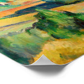 Paul Cezanne - Mont Sainte-Victoire Poster (Ecke)