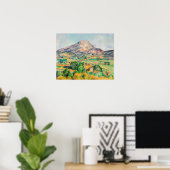 Paul Cezanne - Mont Sainte-Victoire Poster (Heimbüro)