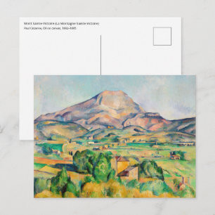 Paul Cezanne - Mont Sainte-Victoire Postkarte