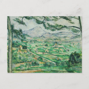 Paul Cezanne - Mont Sainte-Victoire Postkarte