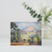 Paul Cezanne - Mont Sainte-Victoire Postkarte (Stehend Vorderseite)