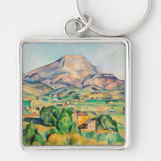 Paul Cezanne - Mont Sainte-Victoire Schlüsselanhänger (Vorne)