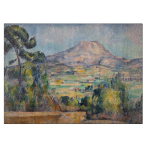 Paul Cezanne - Mont Sainte-Victoire Schneidebrett